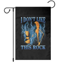 Funny Christmas Marcus The Worm Garden Flag I Don't Like This Rock Brain Rot - Wonder Print Shop