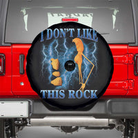 Funny Christmas Marcus The Worm Spare Tire Cover I Don't Like This Rock Brain Rot - Wonder Print Shop