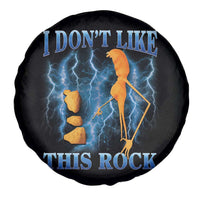 Funny Christmas Marcus The Worm Spare Tire Cover I Don't Like This Rock Brain Rot - Wonder Print Shop