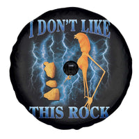 Funny Christmas Marcus The Worm Spare Tire Cover I Don't Like This Rock Brain Rot - Wonder Print Shop
