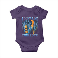 Funny Christmas Marcus The Worm Baby Onesie I Don't Like This Rock Brain Rot - Wonder Print Shop