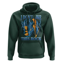 Funny Christmas Marcus The Worm Hoodie I Don't Like This Rock Brain Rot - Wonder Print Shop