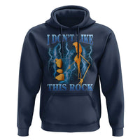 Funny Christmas Marcus The Worm Hoodie I Don't Like This Rock Brain Rot - Wonder Print Shop