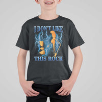 Funny Christmas Marcus The Worm T Shirt For Kid I Don't Like This Rock Brain Rot - Wonder Print Shop