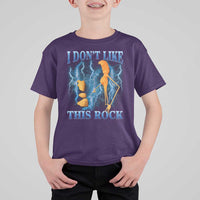 Funny Christmas Marcus The Worm T Shirt For Kid I Don't Like This Rock Brain Rot - Wonder Print Shop