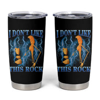 Funny Christmas Marcus The Worm Tumbler Cup I Don't Like This Rock Brain Rot - Wonder Print Shop