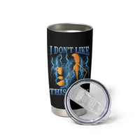 Funny Christmas Marcus The Worm Tumbler Cup I Don't Like This Rock Brain Rot - Wonder Print Shop