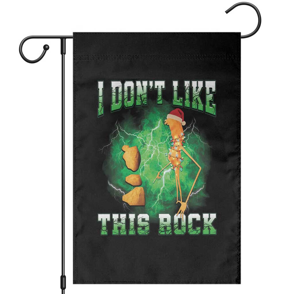 Funny Marcus The Worm Garden Flag I Don't Like This Rock Brain Rot - Wonder Print Shop