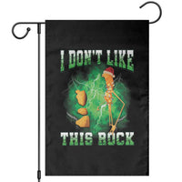 Funny Marcus The Worm Garden Flag I Don't Like This Rock Brain Rot - Wonder Print Shop