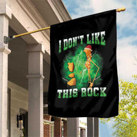 Funny Marcus The Worm Garden Flag I Don't Like This Rock Brain Rot - Wonder Print Shop