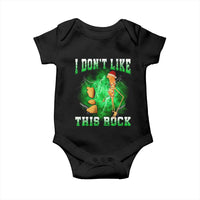 Funny Marcus The Worm Baby Onesie I Don't Like This Rock Brain Rot - Wonder Print Shop