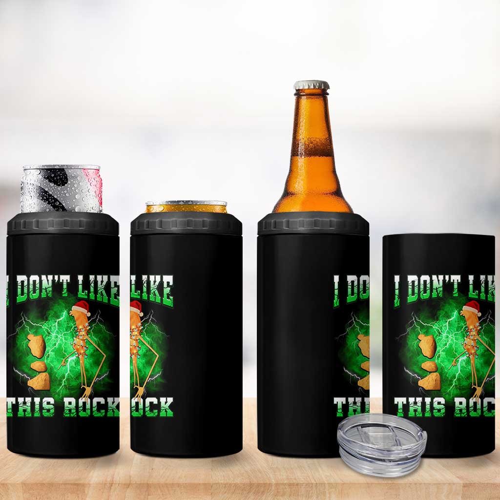 Funny Marcus The Worm 4 in 1 Can Cooler Tumbler I Don't Like This Rock Brain Rot - Wonder Print Shop