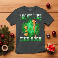 Funny Marcus The Worm T Shirt I Don't Like This Rock Brain Rot - Wonder Print Shop