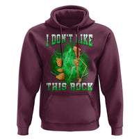 Funny Marcus The Worm Hoodie I Don't Like This Rock Brain Rot - Wonder Print Shop