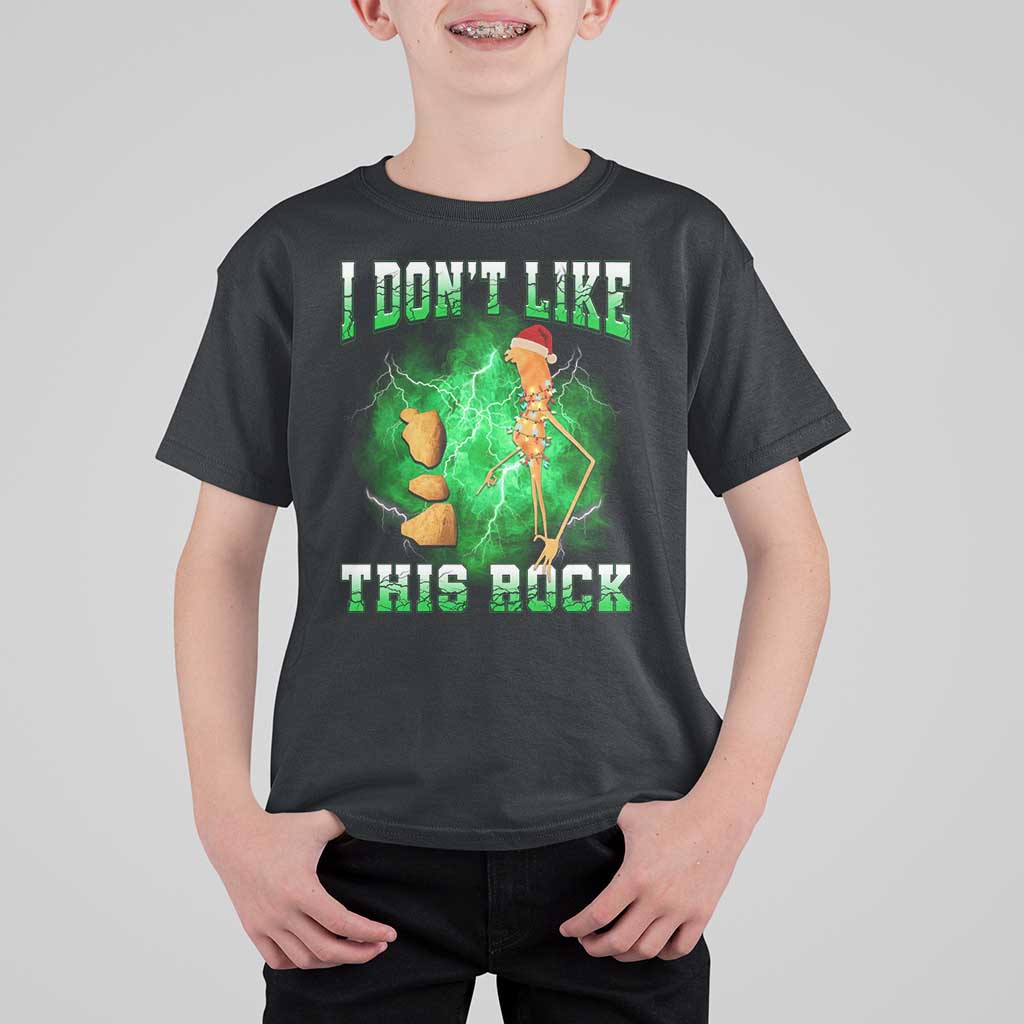 Funny Marcus The Worm T Shirt For Kid I Don't Like This Rock Brain Rot - Wonder Print Shop