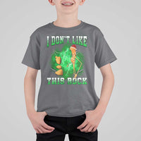 Funny Marcus The Worm T Shirt For Kid I Don't Like This Rock Brain Rot - Wonder Print Shop