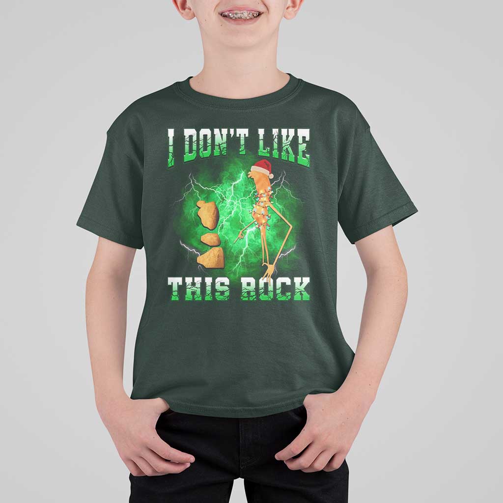 Funny Marcus The Worm T Shirt For Kid I Don't Like This Rock Brain Rot - Wonder Print Shop