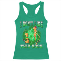 Funny Marcus The Worm Racerback Tank Top I Don't Like This Rock Brain Rot - Wonder Print Shop