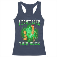 Funny Marcus The Worm Racerback Tank Top I Don't Like This Rock Brain Rot - Wonder Print Shop