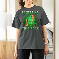 Funny Marcus The Worm T Shirt For Women I Don't Like This Rock Brain Rot - Wonder Print Shop
