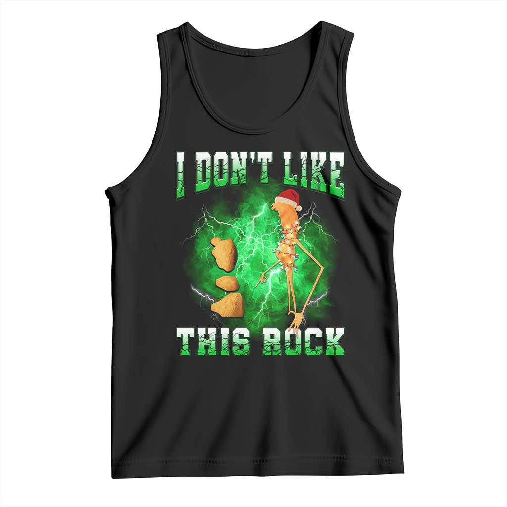 Funny Marcus The Worm Tank Top I Don't Like This Rock Brain Rot - Wonder Print Shop