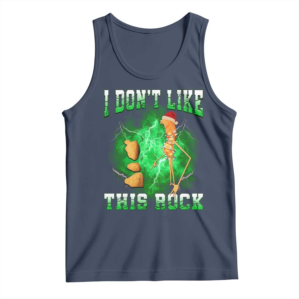 Funny Marcus The Worm Tank Top I Don't Like This Rock Brain Rot - Wonder Print Shop