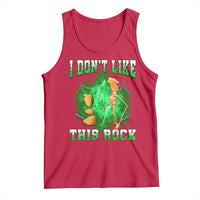 Funny Marcus The Worm Tank Top I Don't Like This Rock Brain Rot - Wonder Print Shop