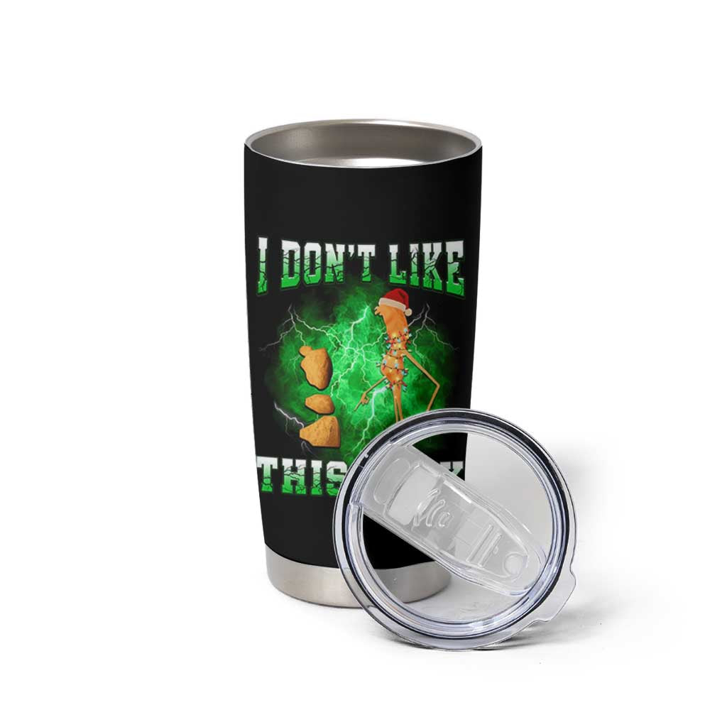 Funny Marcus The Worm Tumbler Cup I Don't Like This Rock Brain Rot - Wonder Print Shop