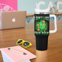 Funny Marcus The Worm Tumbler With Handle I Don't Like This Rock Brain Rot - Wonder Print Shop