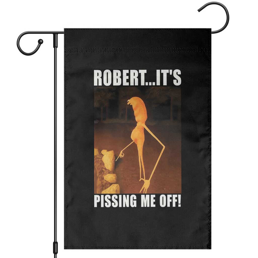 Marcus The Worm Meme Garden Flag Robert Its Pissing Me Off - Wonder Print Shop