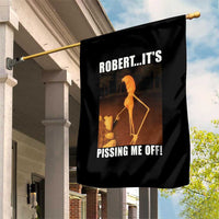 Marcus The Worm Meme Garden Flag Robert Its Pissing Me Off - Wonder Print Shop