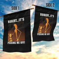 Marcus The Worm Meme Garden Flag Robert Its Pissing Me Off - Wonder Print Shop