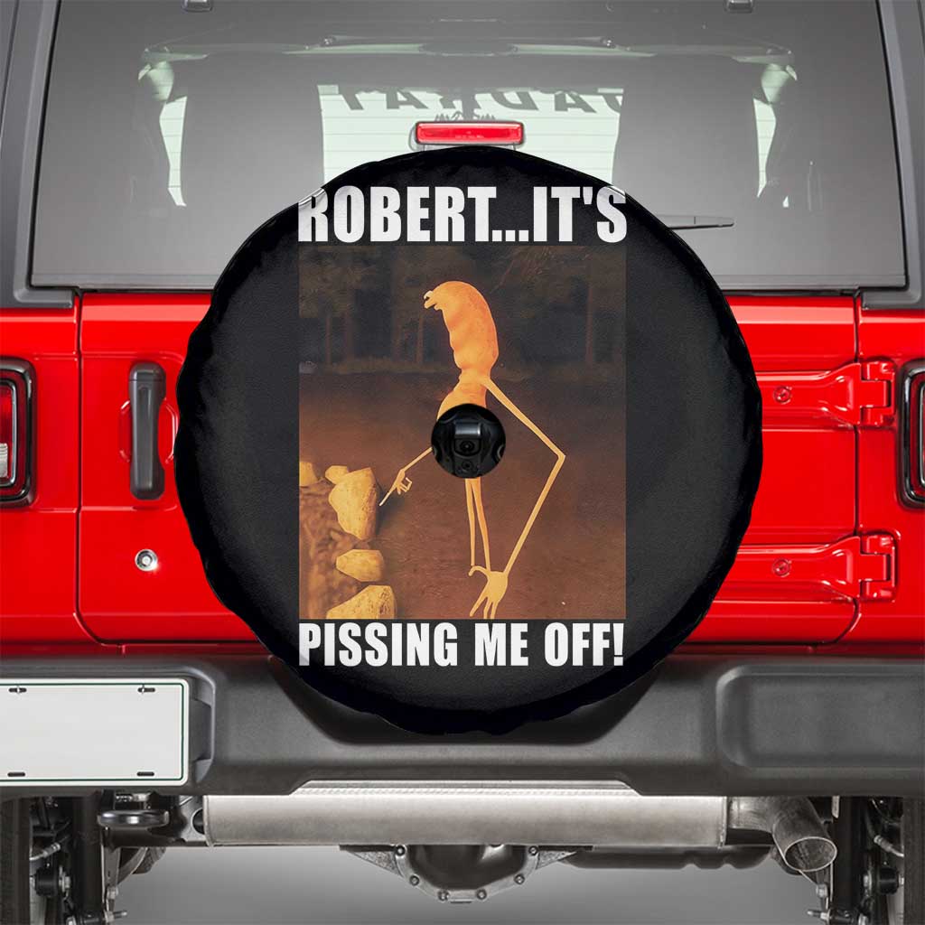 Marcus The Worm Meme Spare Tire Cover Robert Its Pissing Me Off - Wonder Print Shop