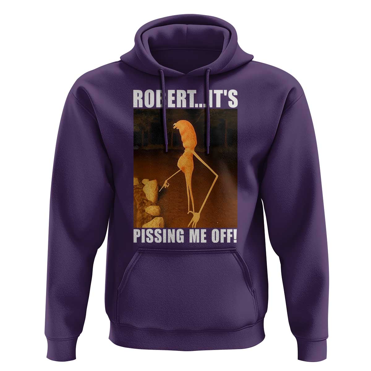 Marcus The Worm Meme Hoodie Robert Its Pissing Me Off - Wonder Print Shop
