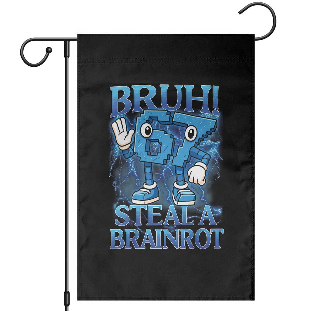 Bruh 6 7 Steal a Brainrot Garden Flag 6-7 Funny Brainrot Meme Six Seven Bootleg - Wonder Print Shop