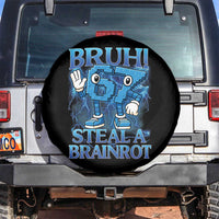 Bruh 6 7 Steal a Brainrot Spare Tire Cover 6-7 Funny Brainrot Meme Six Seven Bootleg - Wonder Print Shop