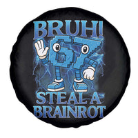 Bruh 6 7 Steal a Brainrot Spare Tire Cover 6-7 Funny Brainrot Meme Six Seven Bootleg - Wonder Print Shop