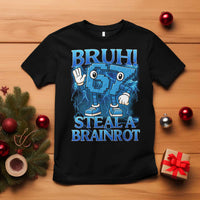 Bruh 6 7 Steal a Brainrot T Shirt 6-7 Funny Brainrot Meme Six Seven Bootleg - Wonder Print Shop