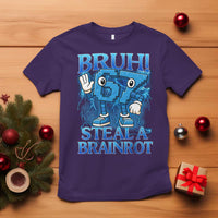 Bruh 6 7 Steal a Brainrot T Shirt 6-7 Funny Brainrot Meme Six Seven Bootleg - Wonder Print Shop