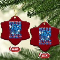 Bruh 6 7 Steal a Brainrot Ceramic Ornament 6-7 Funny Brainrot Meme Six Seven Bootleg - Wonder Print Shop