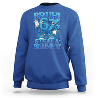 Bruh 6 7 Steal a Brainrot Sweatshirt 6-7 Funny Brainrot Meme Six Seven Bootleg - Wonder Print Shop