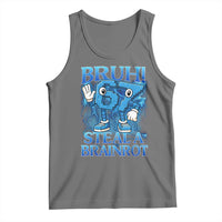 Bruh 6 7 Steal a Brainrot Tank Top 6-7 Funny Brainrot Meme Six Seven Bootleg - Wonder Print Shop