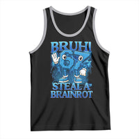 Bruh 6 7 Steal a Brainrot Tank Top 6-7 Funny Brainrot Meme Six Seven Bootleg - Wonder Print Shop