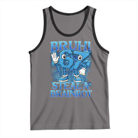 Bruh 6 7 Steal a Brainrot Tank Top 6-7 Funny Brainrot Meme Six Seven Bootleg - Wonder Print Shop