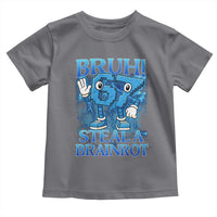 Bruh 6 7 Steal a Brainrot Toddler T Shirt 6-7 Funny Brainrot Meme Six Seven Bootleg - Wonder Print Shop