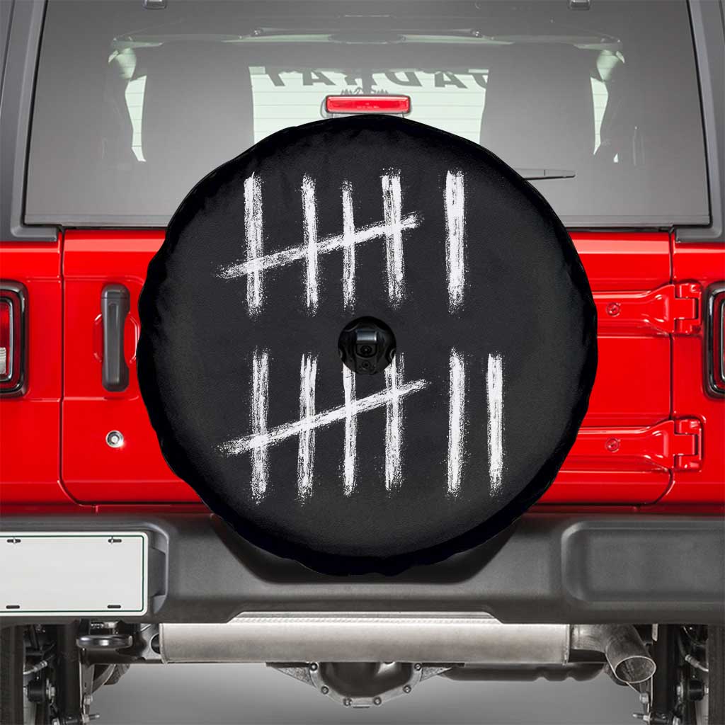 Funny Six Seven 67 Meme Spare Tire Cover Tally Marks 6 7 Numbers Gen Alpha Slang - Wonder Print Shop