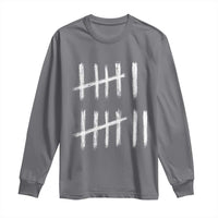 Funny Six Seven 67 Meme Long Sleeve Shirt Tally Marks 6 7 Numbers Gen Alpha Slang - Wonder Print Shop
