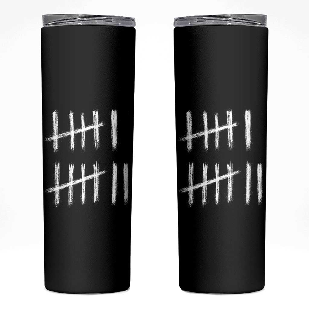 Funny Six Seven 67 Meme Skinny Tumbler Tally Marks 6 7 Numbers Gen Alpha Slang - Wonder Print Shop
