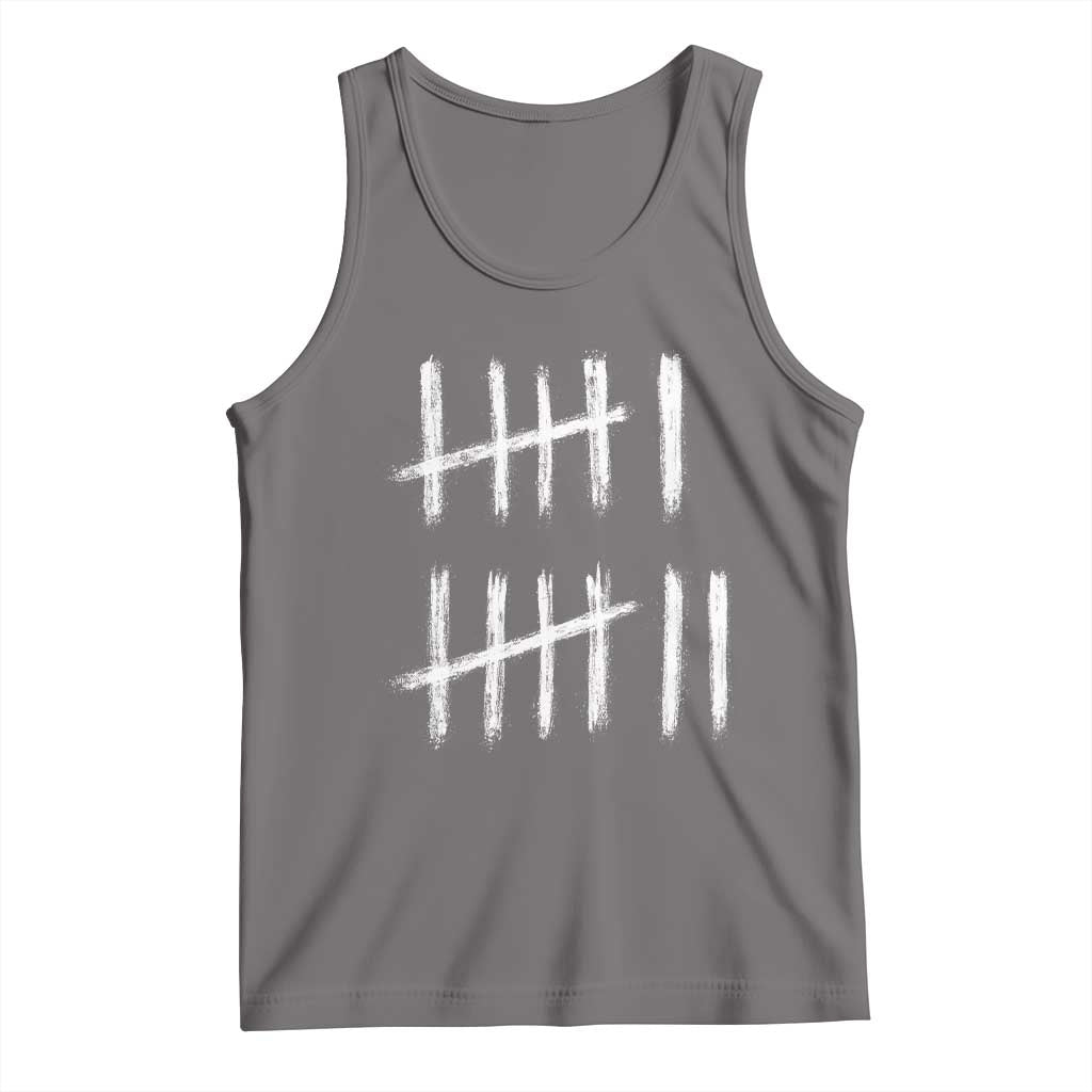 Funny Six Seven 67 Meme Tank Top Tally Marks 6 7 Numbers Gen Alpha Slang - Wonder Print Shop