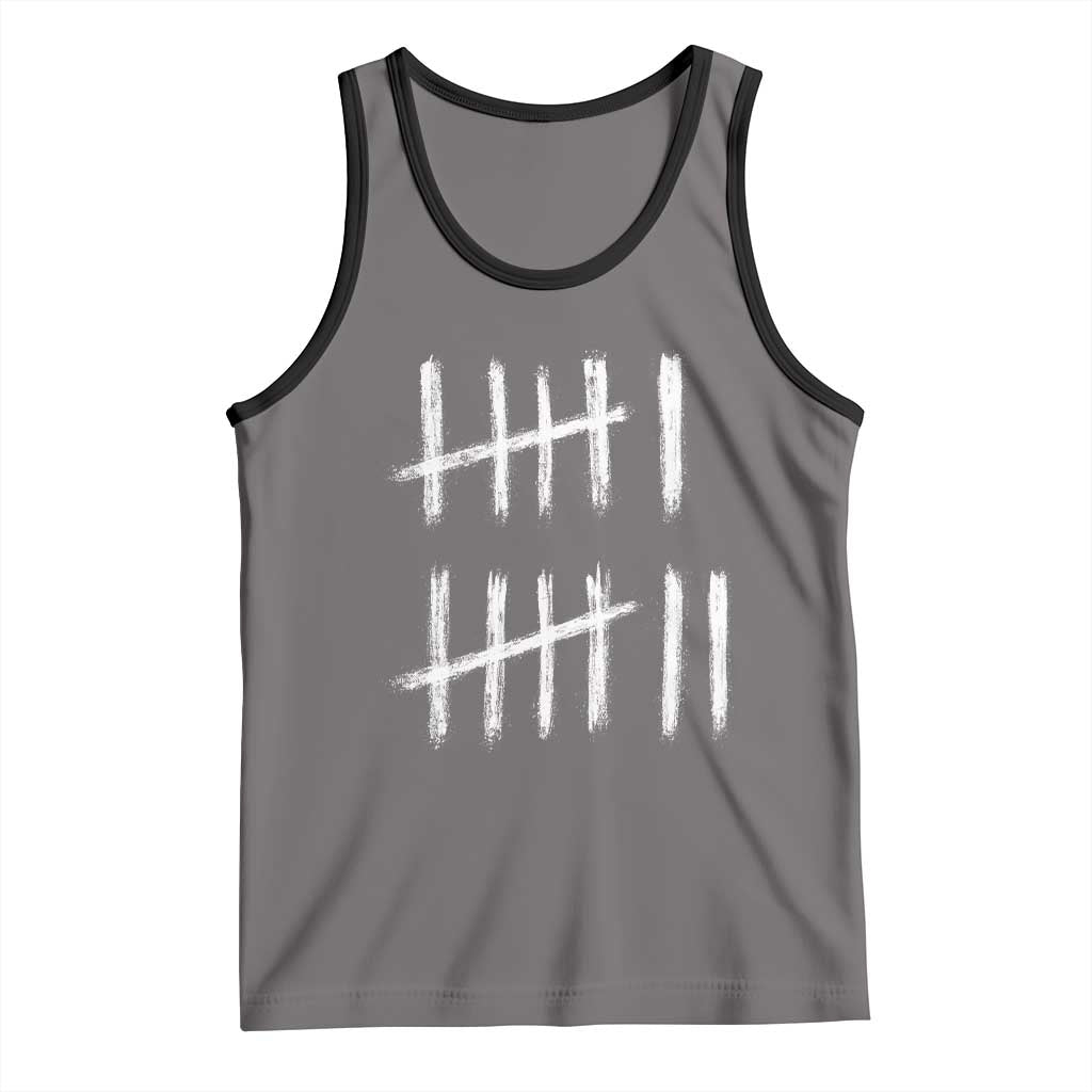 Funny Six Seven 67 Meme Tank Top Tally Marks 6 7 Numbers Gen Alpha Slang - Wonder Print Shop